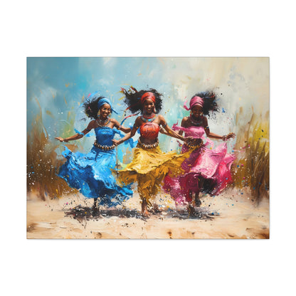 Windswept Rhythm - Canvas Wall Art