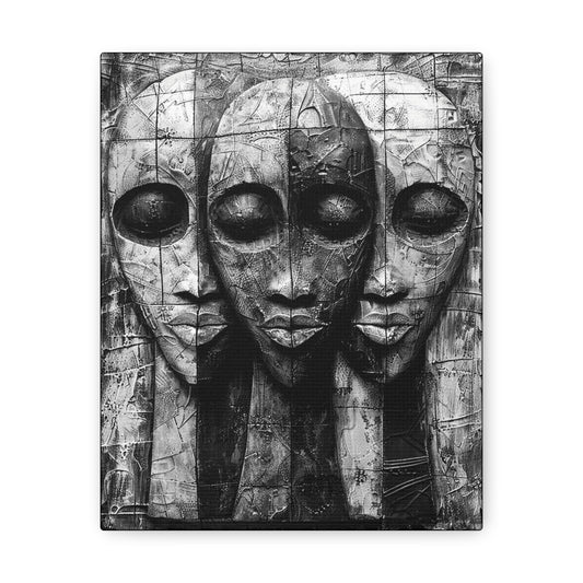 Got your back - Canvas b&w Wall Art