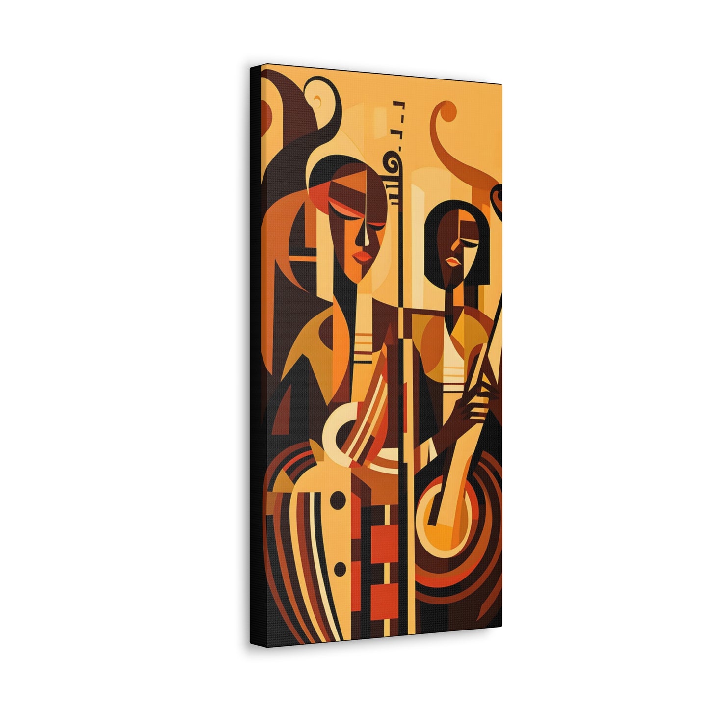 The Melodic Duo - Canvas Wall Art