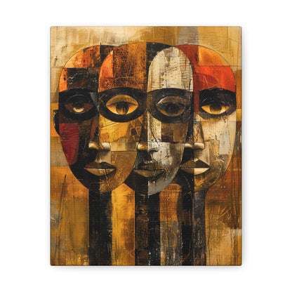 Beneath the Veil - Canvas Wall Art