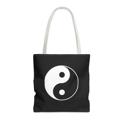 Sankofa & Yin Yang Heartware Symbols Tote Bag
