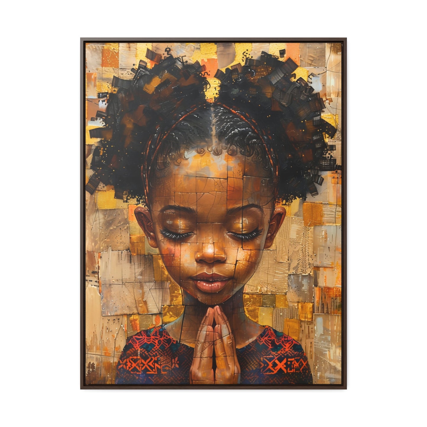 Whispers of Hope - Framed Canvas Wall Art