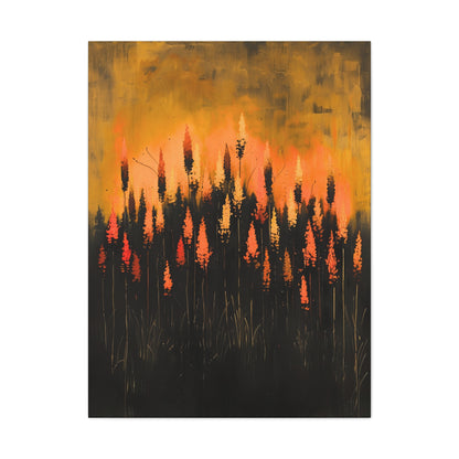 The Calm Before the Bloom - Canvas Wall Art