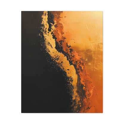 Yin Yang Shore - Canvas Wall Art