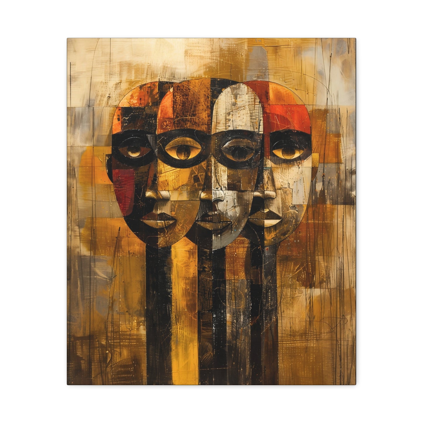 Beneath the Veil - Canvas Wall Art