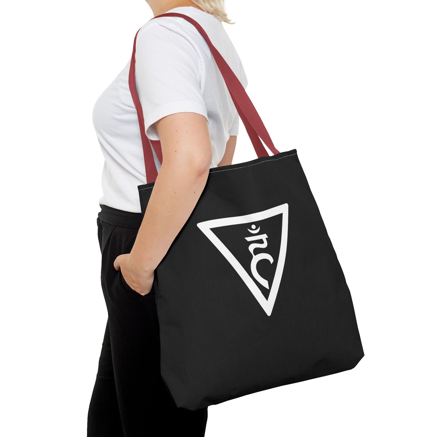 Throat & Third Eye Chakras Heartware Symbols Tote Bag