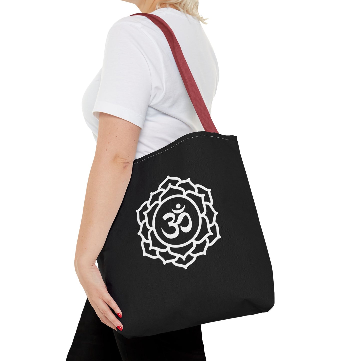 Root & Crown Chakras Heartware Symbols Tote Bag