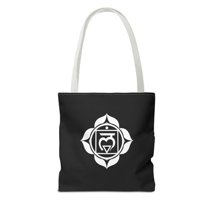 Root & Crown Chakras Heartware Symbols Tote Bag