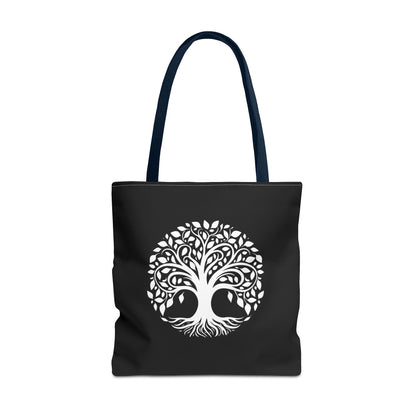 Tree of Life & Mandala Heartware Symbols Tote Bag