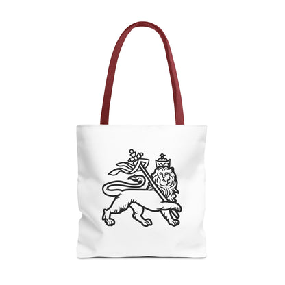 Shield & Lion of Judah Heartware Symbols Tote Bag