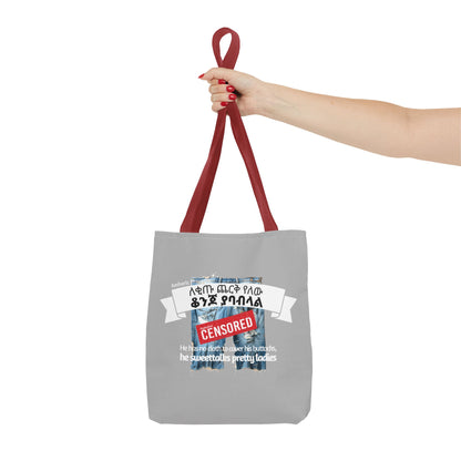 Naughty Proverbs Tote Bag Donkeys & Buttocks