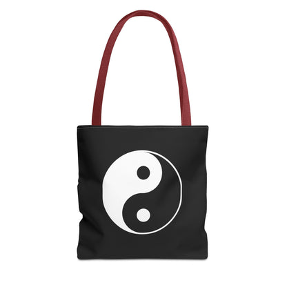 Sankofa & Yin Yang Heartware Symbols Tote Bag