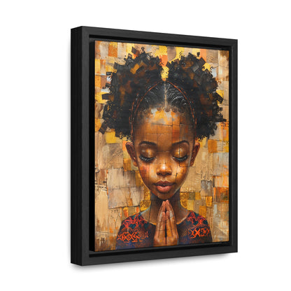 Whispers of Hope - Framed Canvas Wall Art