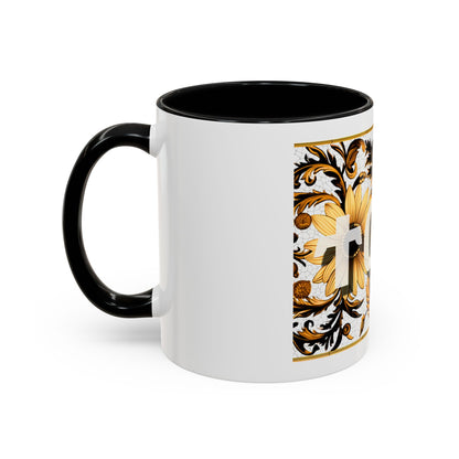 Profound Gratitude Ceramic Mug, two tone