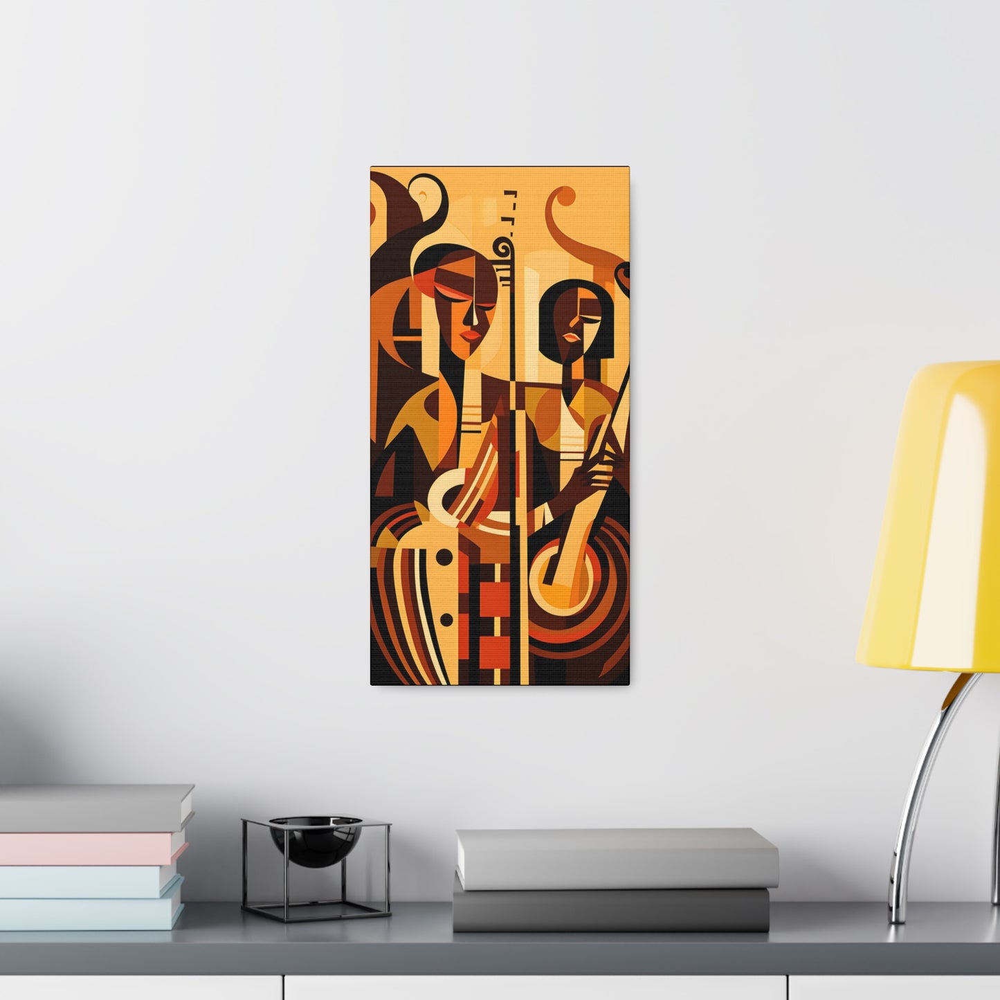 The Melodic Duo - Canvas Wall Art