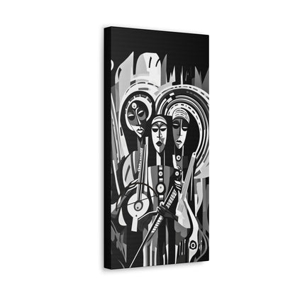 The Masinko Maestro - Canvas b&w Wall Art