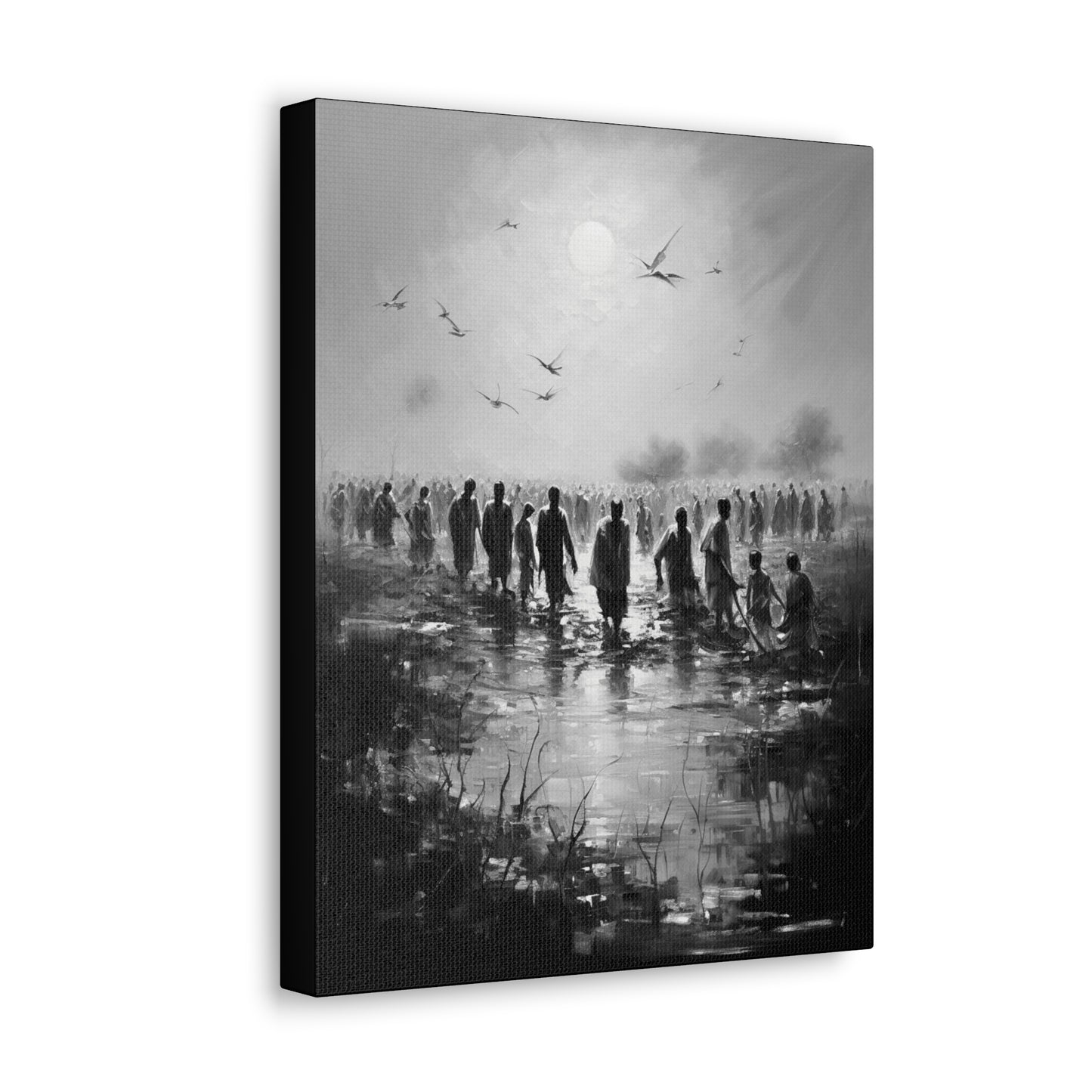 Exodus - Canvas b&w Wall Art