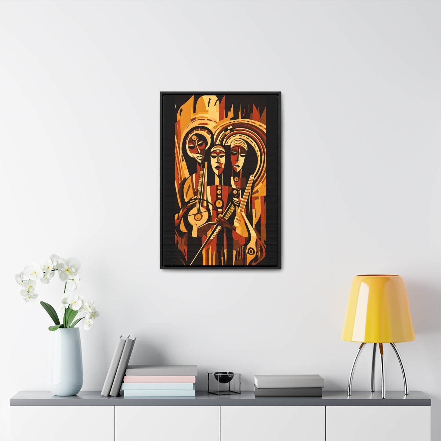The Masinko Maestro - Framed Canvas Wall Art