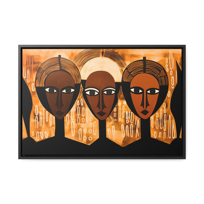 Guardian Angels - Framed Canvas Wall Art