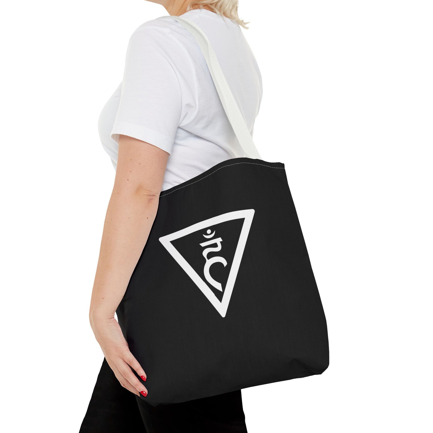 Throat & Third Eye Chakras Heartware Symbols Tote Bag