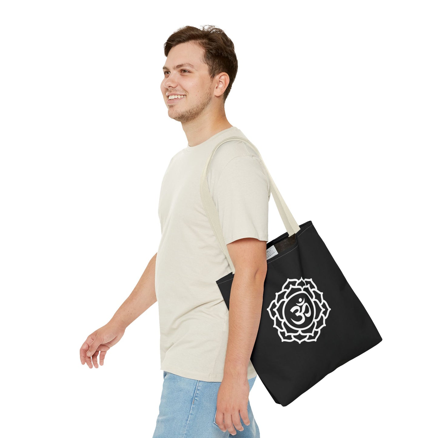 Root & Crown Chakras Heartware Symbols Tote Bag