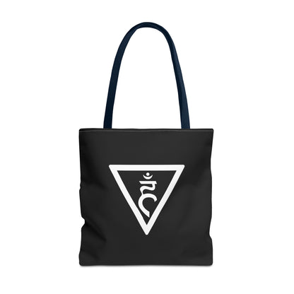 Throat & Third Eye Chakras Heartware Symbols Tote Bag