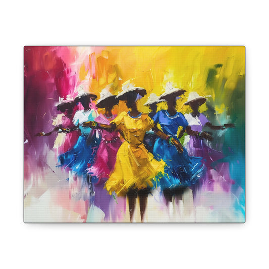 Rhythms of Joy - Canvas Wall Art