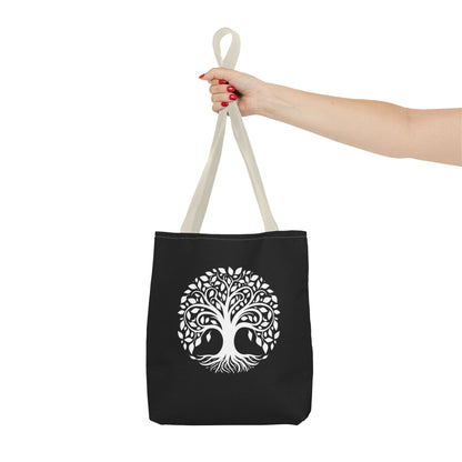 Tree of Life & Mandala Heartware Symbols Tote Bag