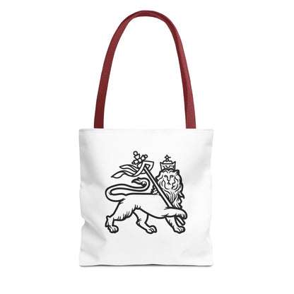 Shield & Lion of Judah Heartware Symbols Tote Bag