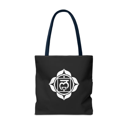Root & Crown Chakras Heartware Symbols Tote Bag