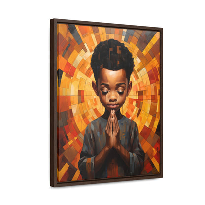 Radiance of Grace - Framed Canvas Wall Art