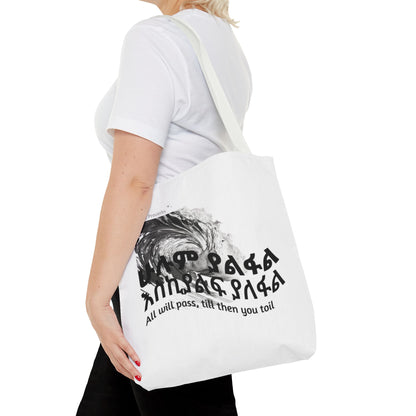 Naughty Proverbs Tote Bag Pain & Greatness
