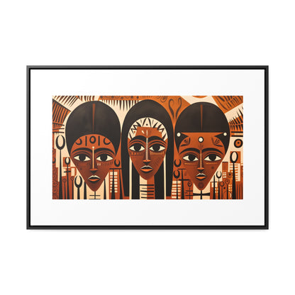 Eternal Bonds I – Framed Canvas Wall Art