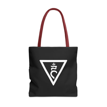 Throat & Third Eye Chakras Heartware Symbols Tote Bag