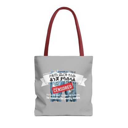 Naughty Proverbs Tote Bag Donkeys & Buttocks