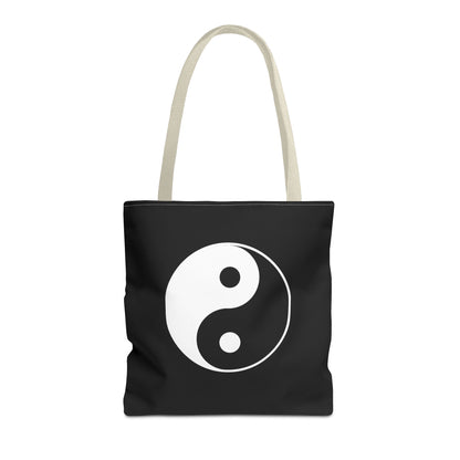 Sankofa & Yin Yang Heartware Symbols Tote Bag