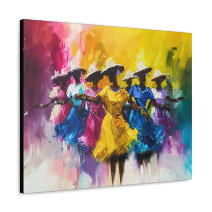 Rhythms of Joy - Canvas Wall Art