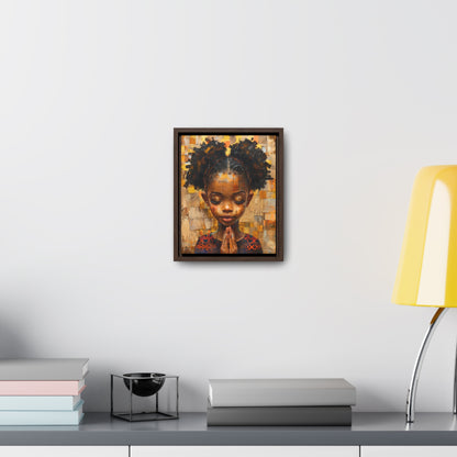 Whispers of Hope - Framed Canvas Wall Art