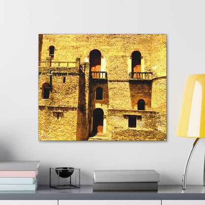 Whispers in Stone - Canvas Photography