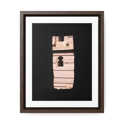 Sacred Portal - Framed Canvas Photography
