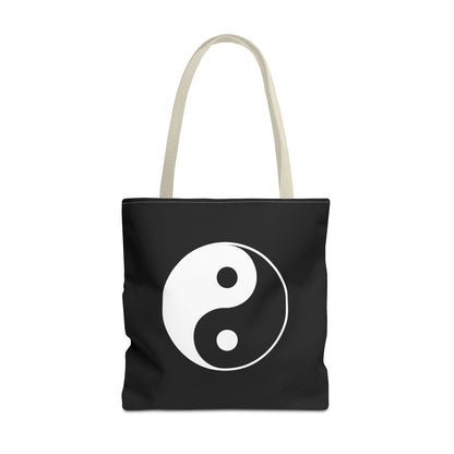 Sankofa & Yin Yang Heartware Symbols Tote Bag