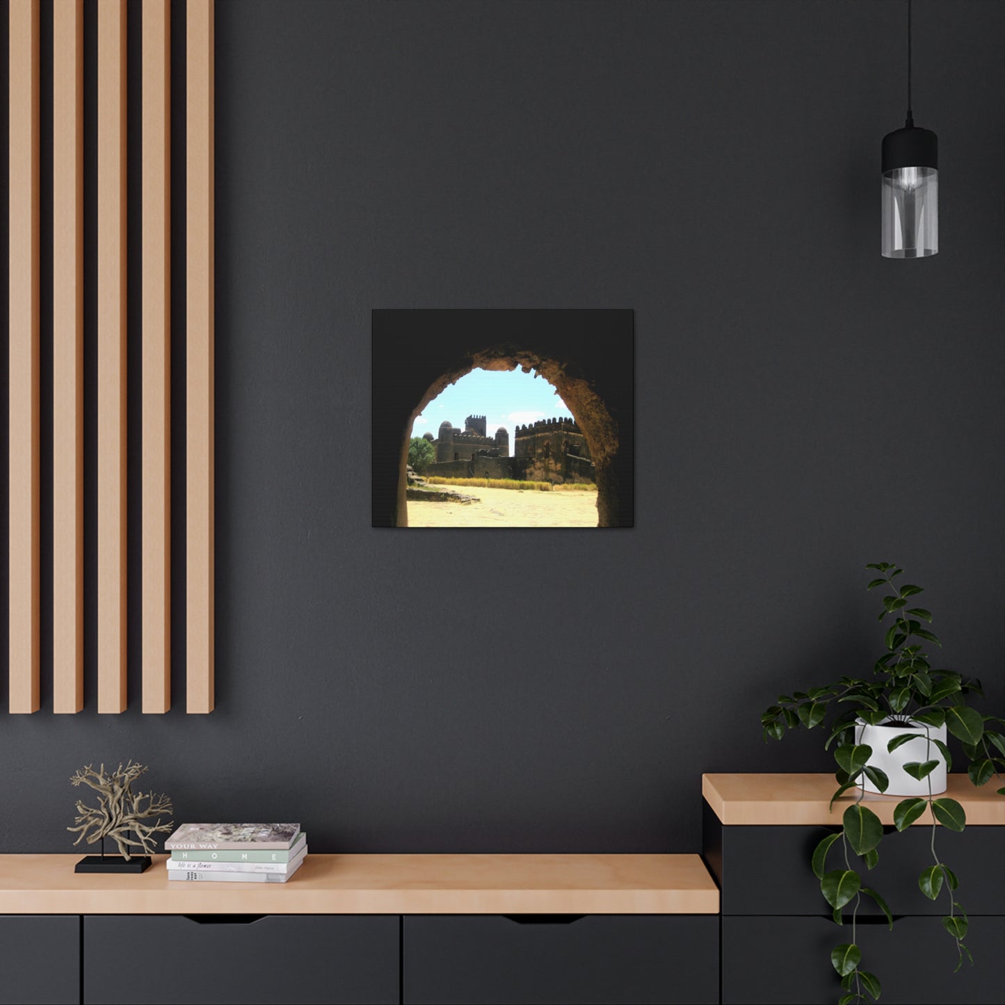 Through the Lion's Jaws - Canvas Photography