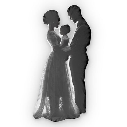 Soulmates (upload current photos) - Custom Shaped Pillows