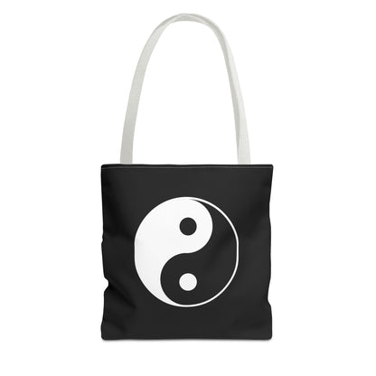 Sankofa & Yin Yang Heartware Symbols Tote Bag