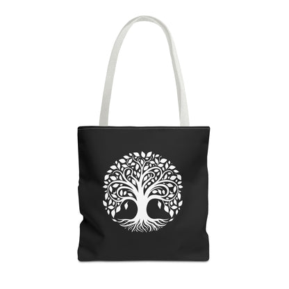 Tree of Life & Mandala Heartware Symbols Tote Bag