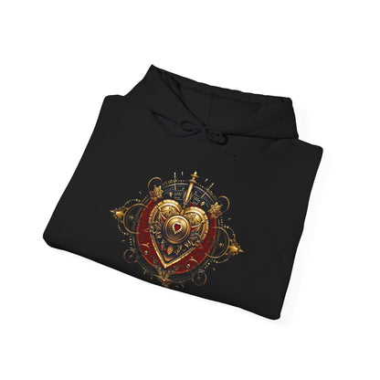True North of Love - Heartware Collection - Hooded Sweatshirt Heavy Blend™
