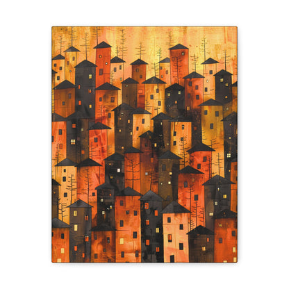 City of Inner Heights - Canvas Wall Art