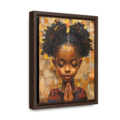 Whispers of Hope - Framed Canvas Wall Art