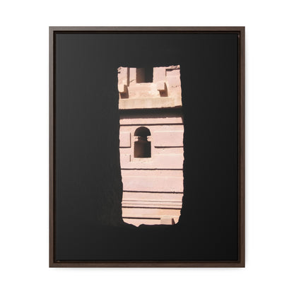 Sacred Portal - Framed Canvas Photography