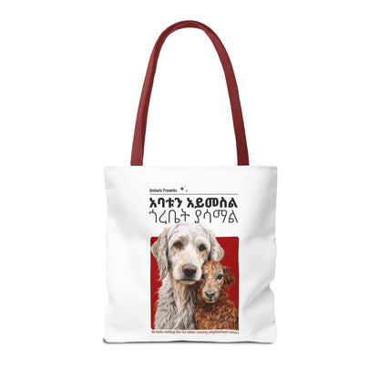 Naughty Proverbs Tote Bag Cats & Dogs